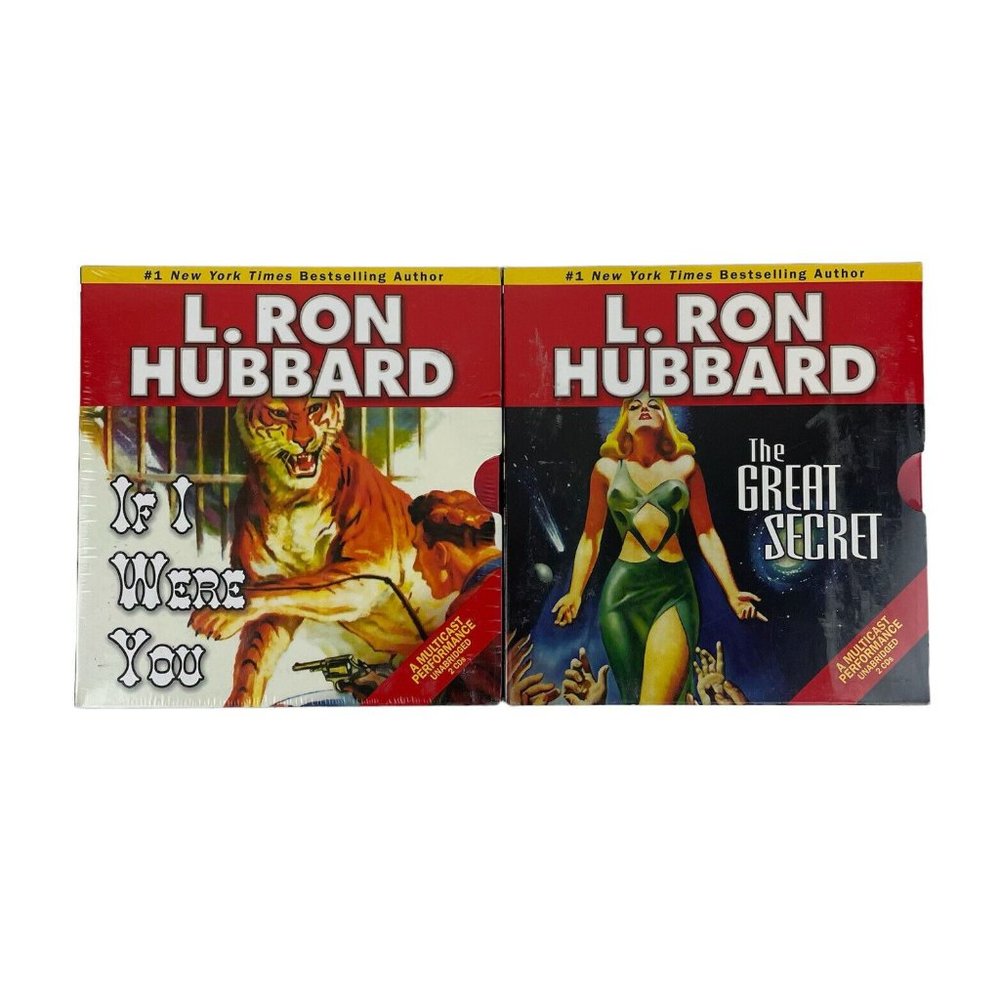 L. Ron Hubbard Audio Book CD The Great Secret/If I Were You Lot of 2 NEW SEALED‎